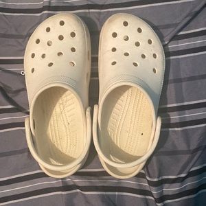 White Crocs